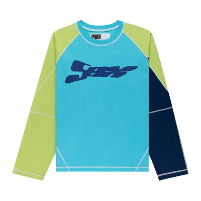 Pre-owned Sp5der Technomarine Long-sleeve 'blue' | Men's Size M