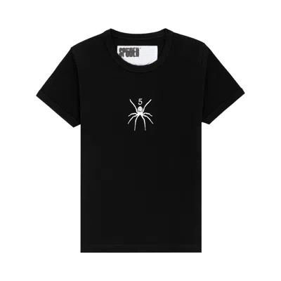 Pre-owned Sp5der Tm Baby Tee 'black' | Men's Size L
