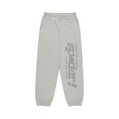 Pre-owned Sp5der Tonal Punk V2 Sweatpant 'sport Grey' | Men's Size S In Gray