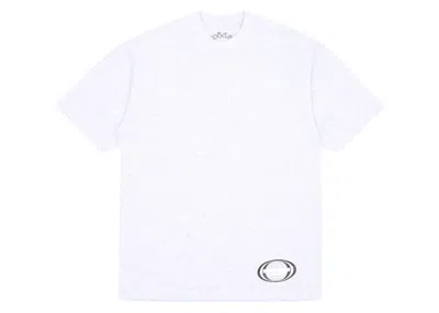 Pre-owned Sp5der Utility Tee Shirt In Heather Grey In Gray