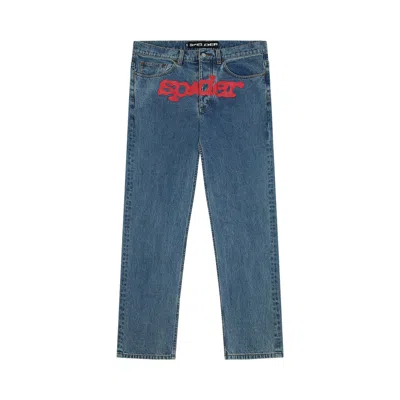 Pre-owned Sp5der V3 Indigo Denim 'light Indigo Wash' | Blue | Men's Size 36