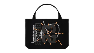 Pre-owned Sp5der Vaa Tote In Black