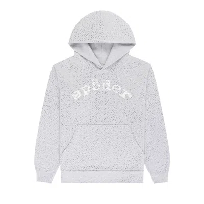 Pre-owned Sp5der Vvs Hoodie 'heather Grey' | Men's Size Xl In Gray