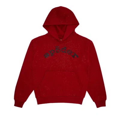 Pre-owned Sp5der Vvs Hoodie 'red' | Men's Size Xl