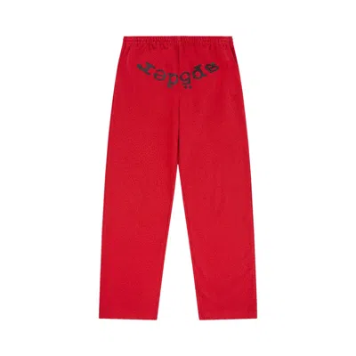 Pre-owned Sp5der Vvs Sweatpant 'red' | Men's Size Xl