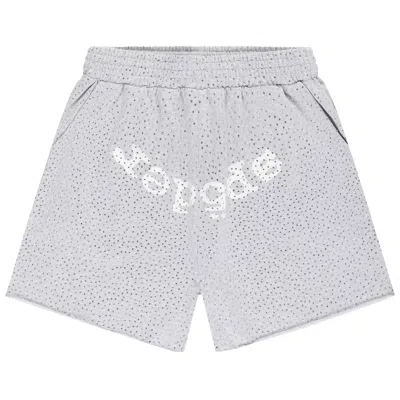 Pre-owned Sp5der Vvs Sweatshort 'heather Grey' | Men's Size S In Gray