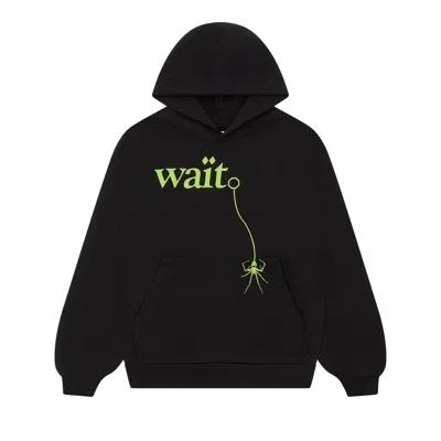 Pre-owned Sp5der Wait Hoodie 'black' | Men's Size Xxl