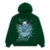Sp5der Web Hoodie 'hunter Green'