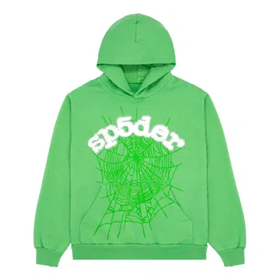 SP5DER SP5DER WEB HOODIE 'SLIME GREEN'