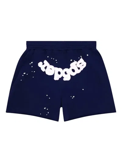 Sp5der Web Shorts In Black