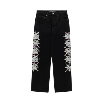 Pre-owned Sp5der Webstone Denim 'black' | Men's Size 38