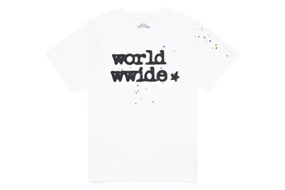 Pre-owned Sp5der Worldwide Tee White