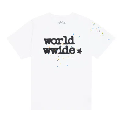 Pre-owned Sp5der Worldwide Tee 'white' | Men's Size M