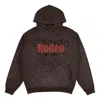 Sp5der X Cactus Jack By Travis Scott Days Before Rodeo Hoodie 'brown'