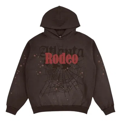 Sp5der X Cactus Jack By Travis Scott Days Before Rodeo Hoodie 'brown'