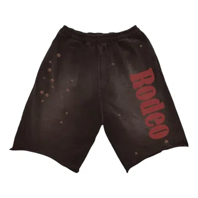 Sp5der X Cactus Jack By Travis Scott Days Before Rodeo Shorts 'brown'
