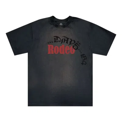 Sp5der X Cactus Jack By Travis Scott Days Before Rodeo Tee I 'indigo' In Blue