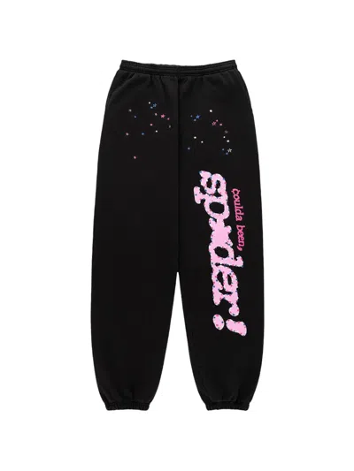 Sp5der X Druski Coulda Track Pants In Black