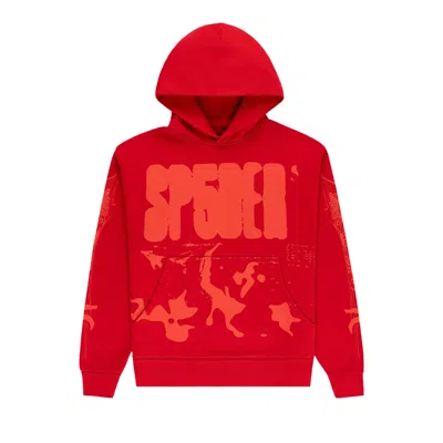 Pre-owned Sp5der X-ray Hoodie 'red' | Men's Size M