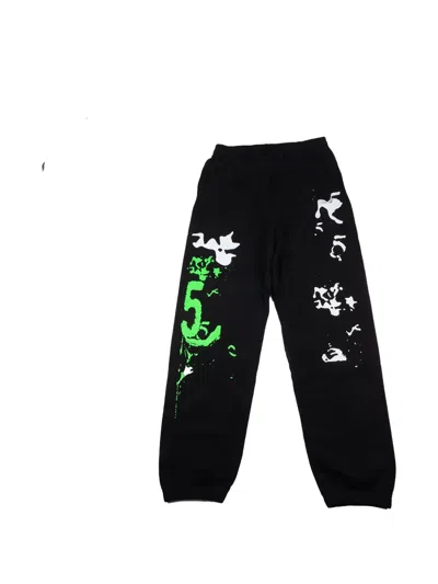 Sp5der X Ray Sweat Pants In Black