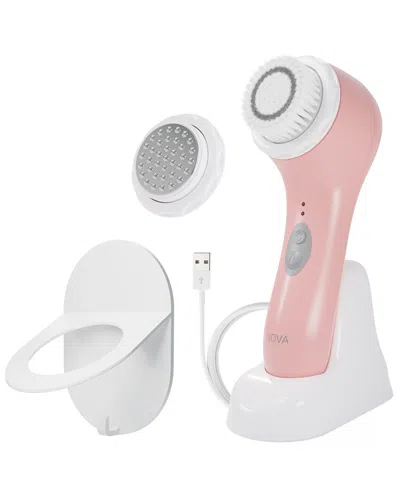Spa Sciences Nova Sonic Cleansing System With Antimicrobial Brush In White