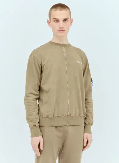 Space Available Artisan Sweatshirt In Khaki