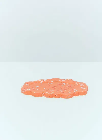 Space Available Clouded Desk Tray In Orange