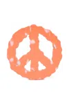 Space Available Clouded Peace Coasters In Orange