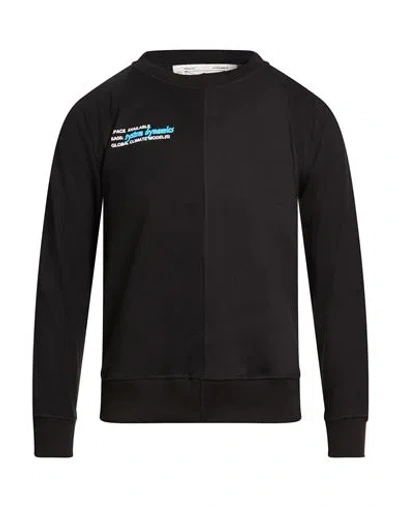 Space Available Man Sweatshirt Black Size S Cotton