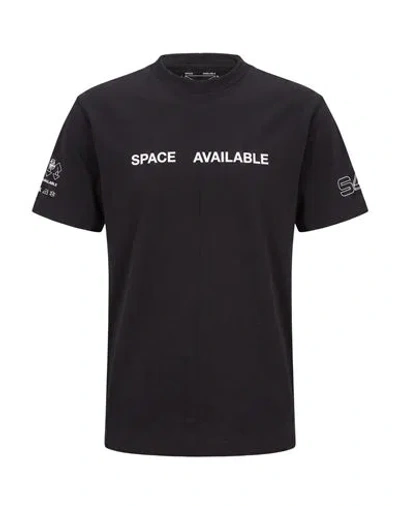 Space Available Man T-shirt Black Size Xs Cotton