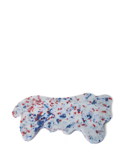 Space Available Melted Structures Desk Tray In White