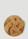 Space Available Mycelium Dualism Sculpture In Beige