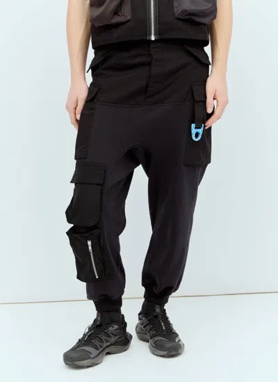 Space Available Recyling Cargo Trousers In Black
