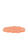 Space Available Speckled-pattern Desk Tray In Orange
