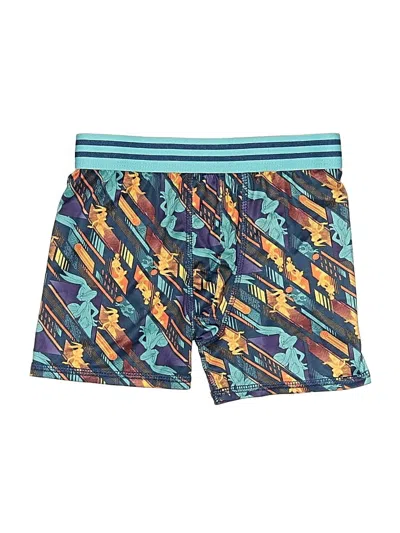 Pre-owned Space Grey Kids' Board Shorts In Teal