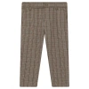 Space Grey Kids'  Woven Plaid Long Pants In Multi