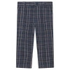 Space Grey Kids'  Woven Plaid Long Pants In Multi