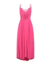 Space Simona Corsellini Long Dresses In Pink