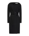 Space Simona Corsellini Midi Dresses In Black