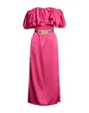 Space Simona Corsellini Midi Dresses In Pink