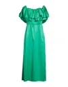Space Simona Corsellini Midi Dresses In Green