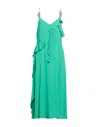 Space Simona Corsellini Midi Dresses In Green