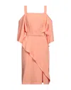 Space Simona Corsellini Midi Dresses In Pink