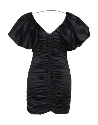 Space Simona Corsellini Short Dresses In Black