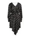 Space Simona Corsellini Short Dresses In Black