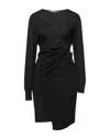 Space Simona Corsellini Short Dresses In Black