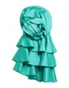 Space Simona Corsellini Short Dresses In Green