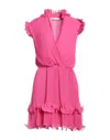 Space Simona Corsellini Short Dresses In Pink