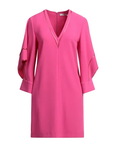 Space Simona Corsellini Short Dresses In Pink