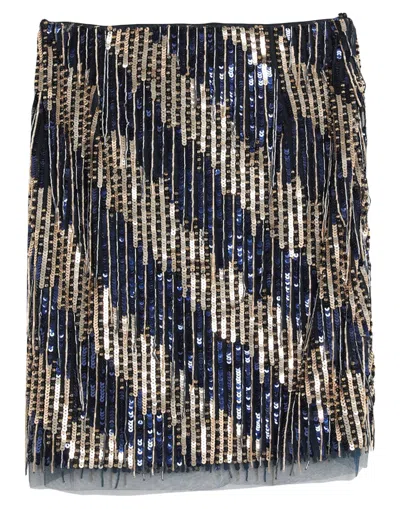 Space Simona Corsellini Midi Skirts In Blue